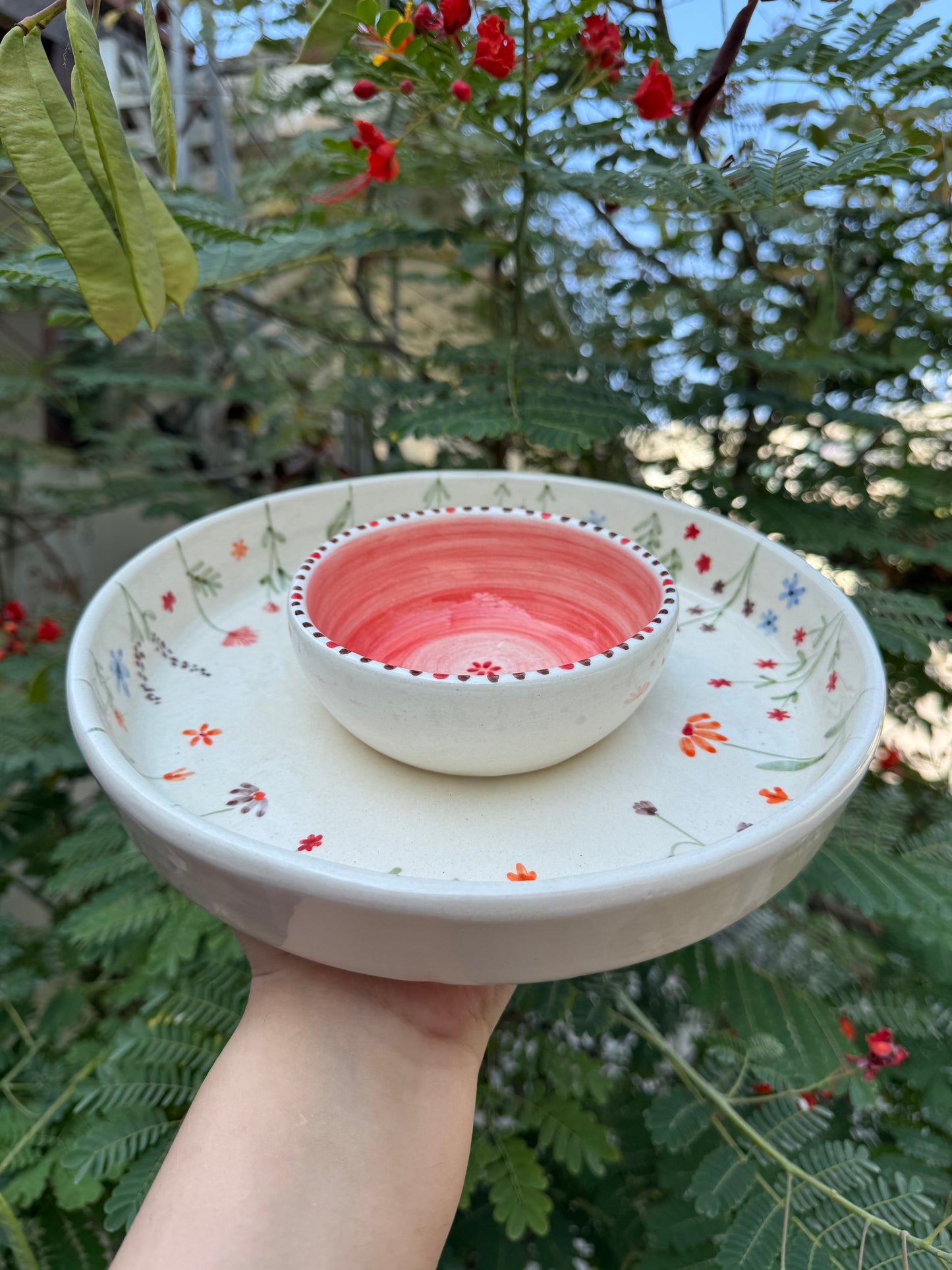 Flower Feast Chip & Dip Platter