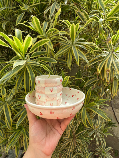 Pink Hearts Set — Pinktober Edition