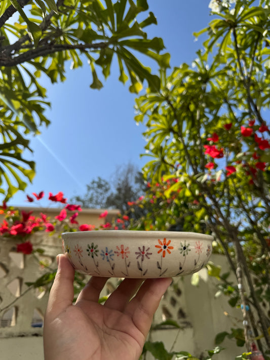 Meadow Rim Plate Bowl