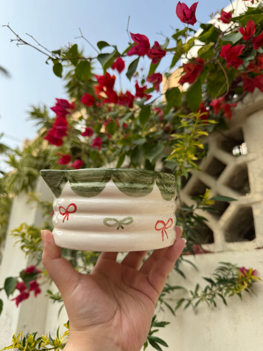 Ribbon Matcha Bowl