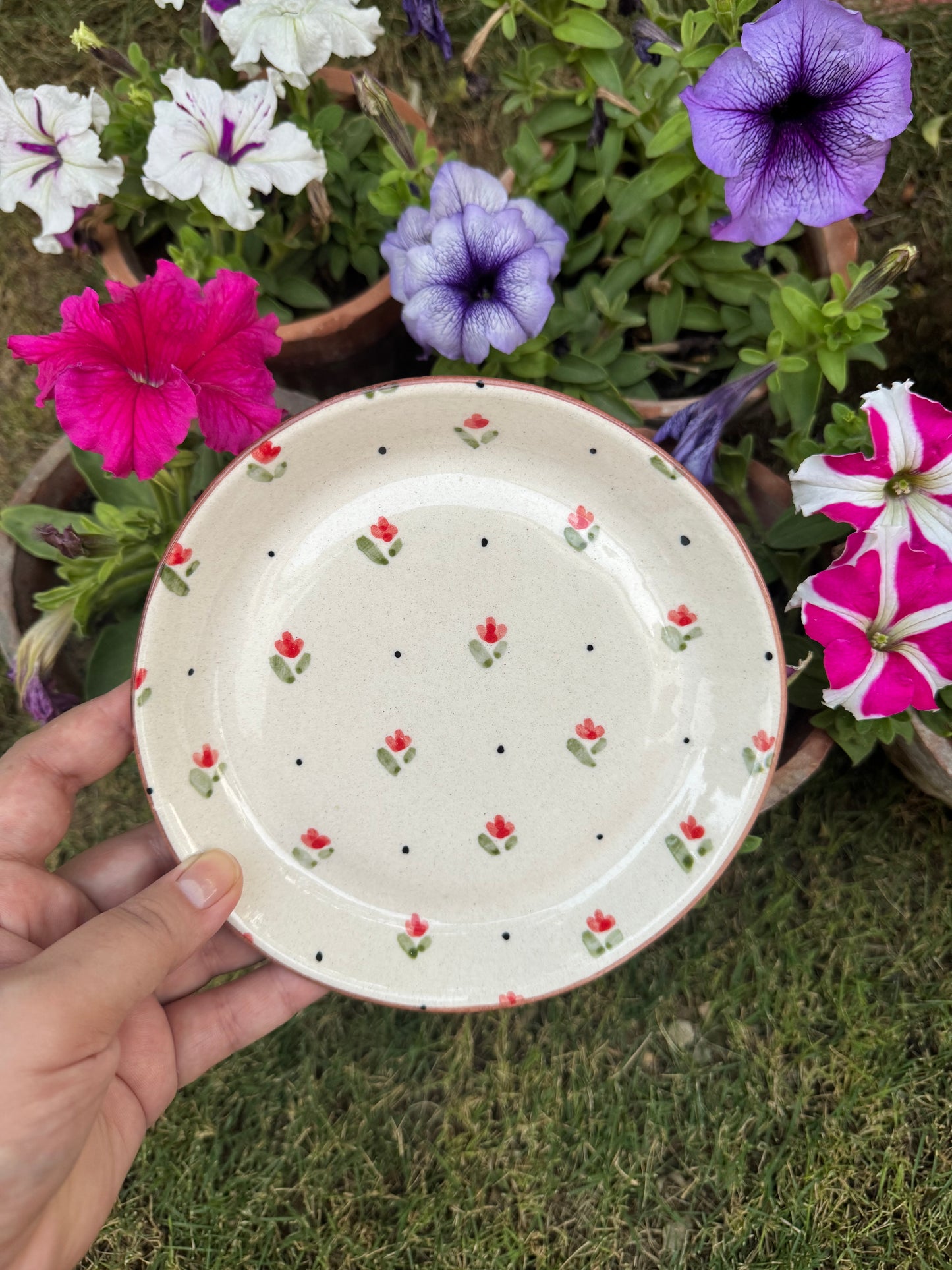 Gul Noor Dessert Plate