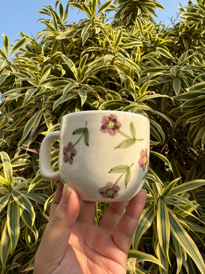 Amethyst Bloom Cup & Saucer Set