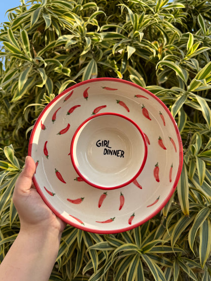 Red Hot Chip & Dip Platter