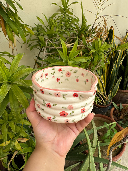 Rosie Ripple Matcha Bowl