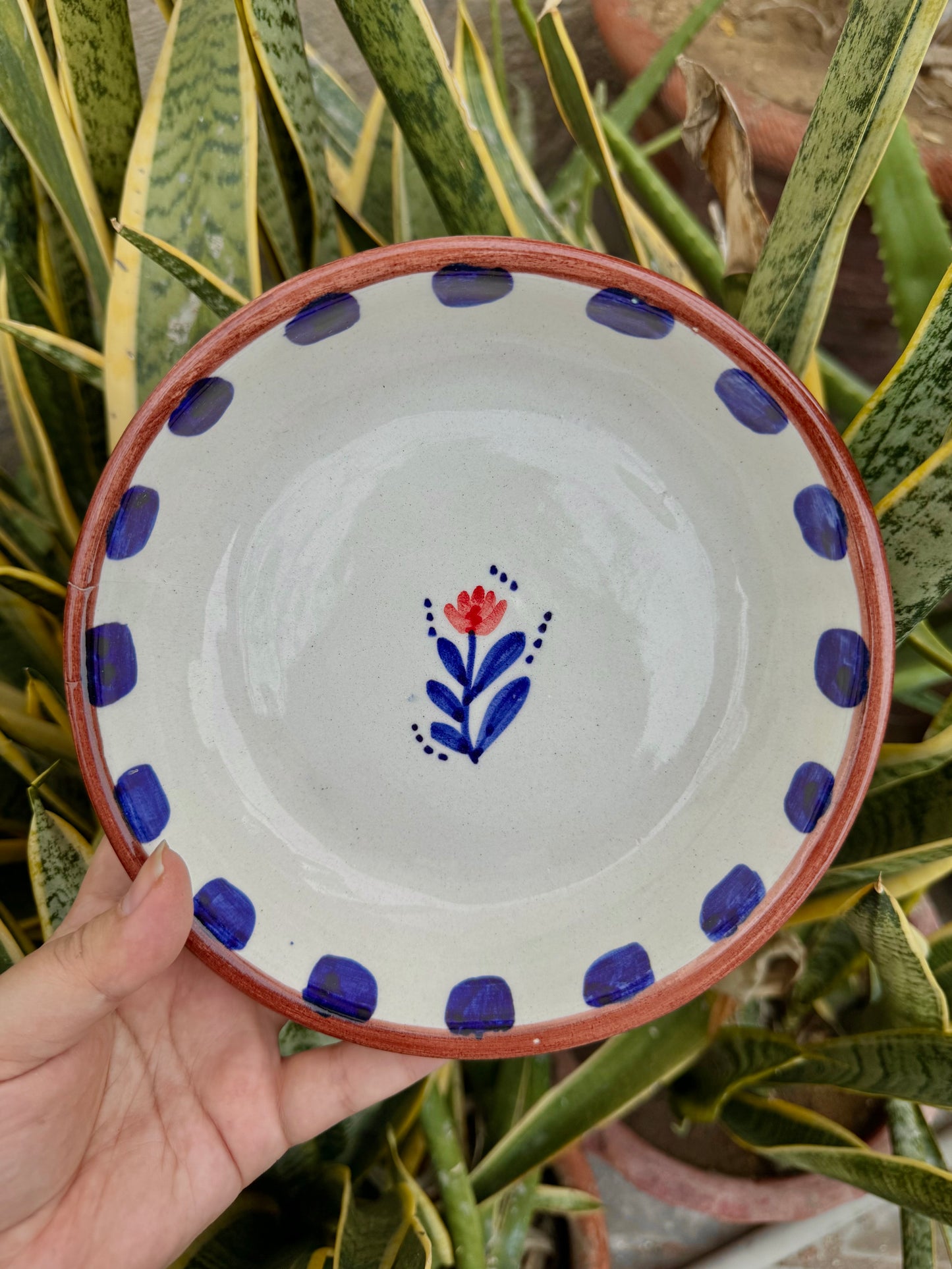 Mehr Bloom Plate Bowl