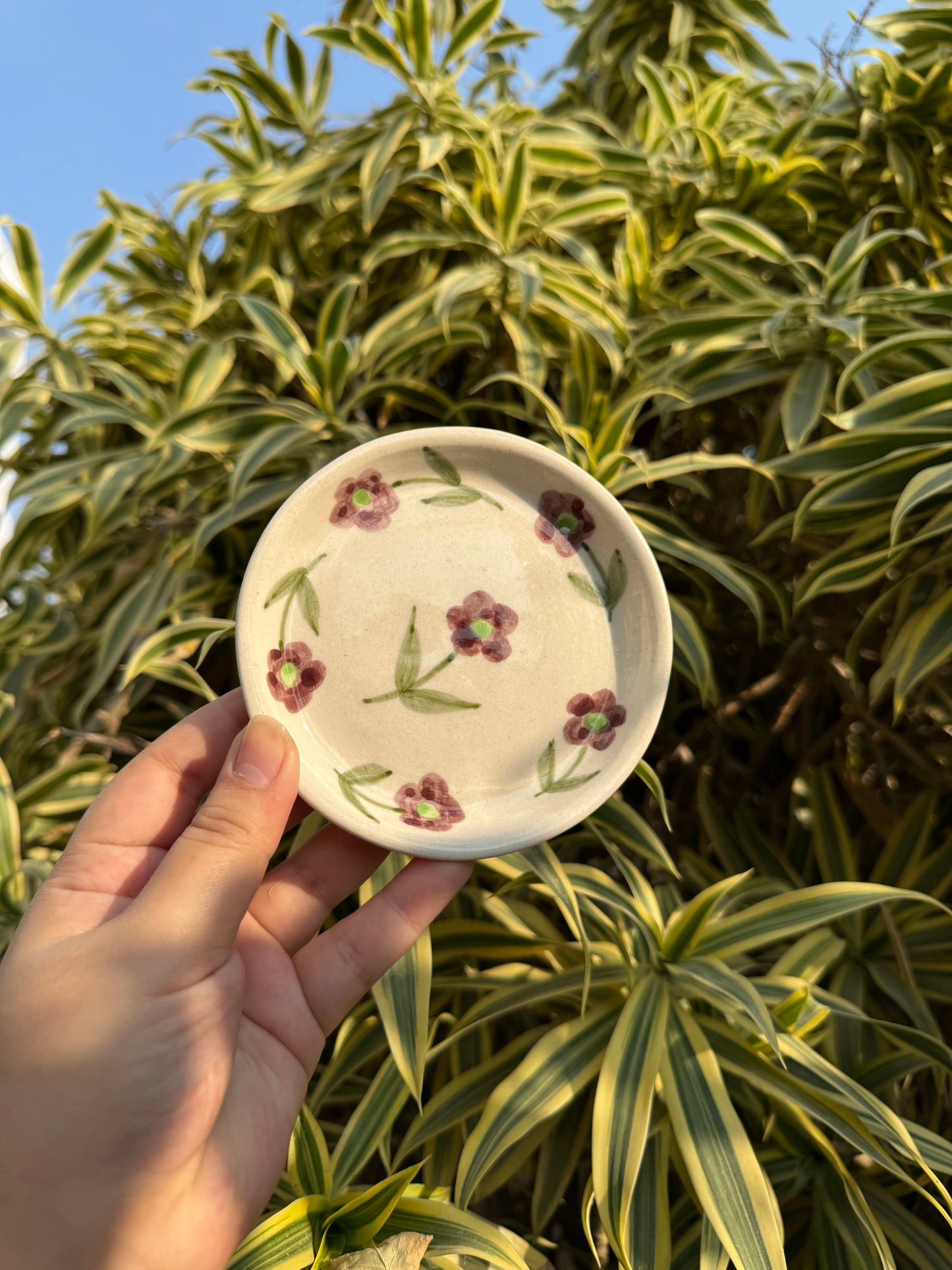 Amethyst Bloom Cup & Saucer Set