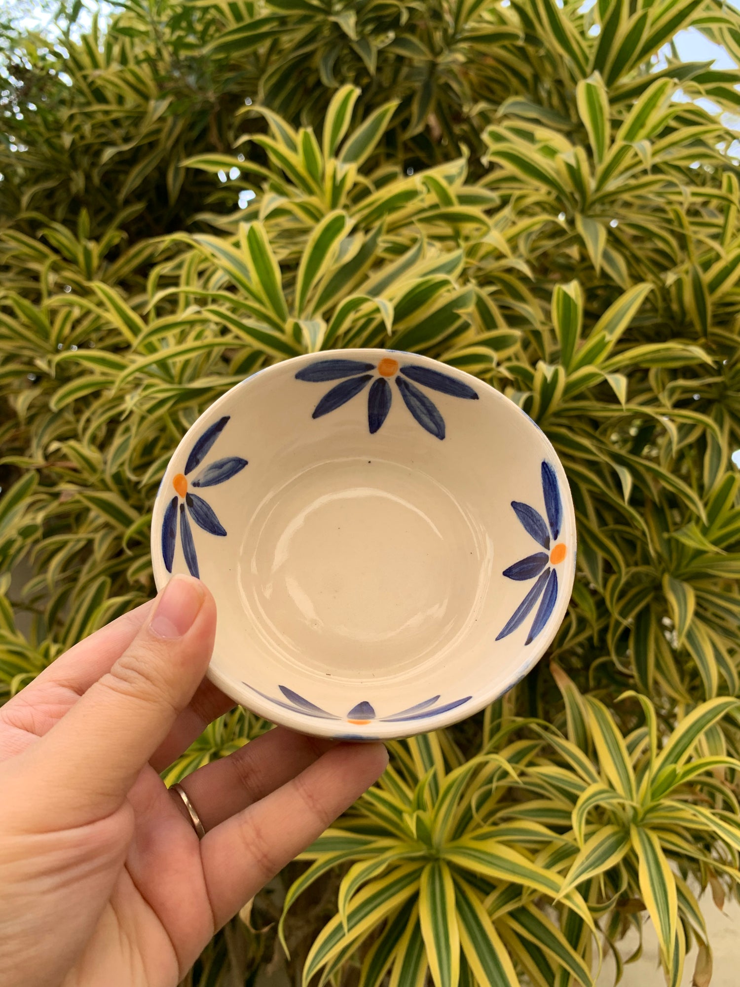Flower Rim Bowl