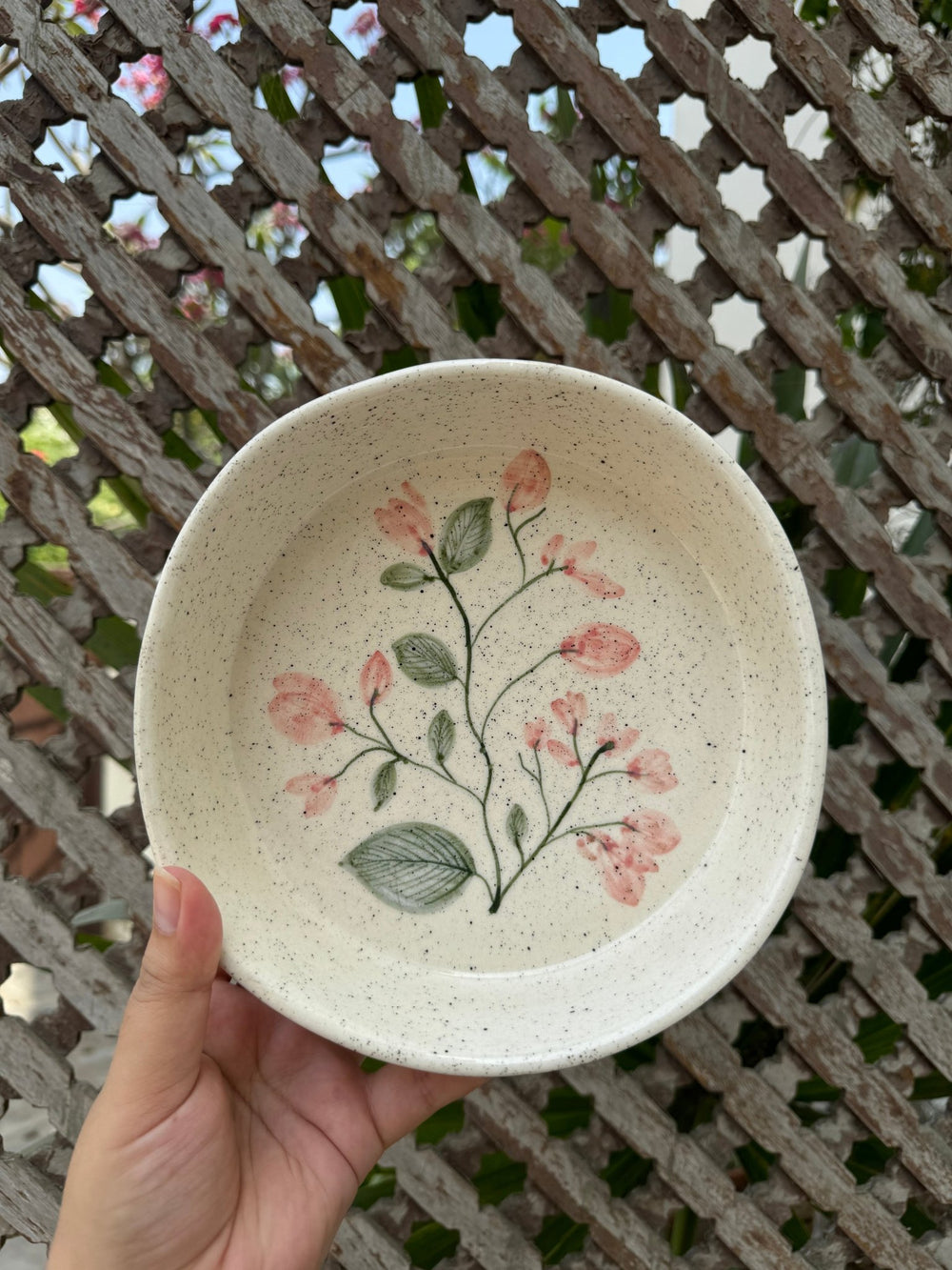 Blush Bloom Serving Bowl - Bowls