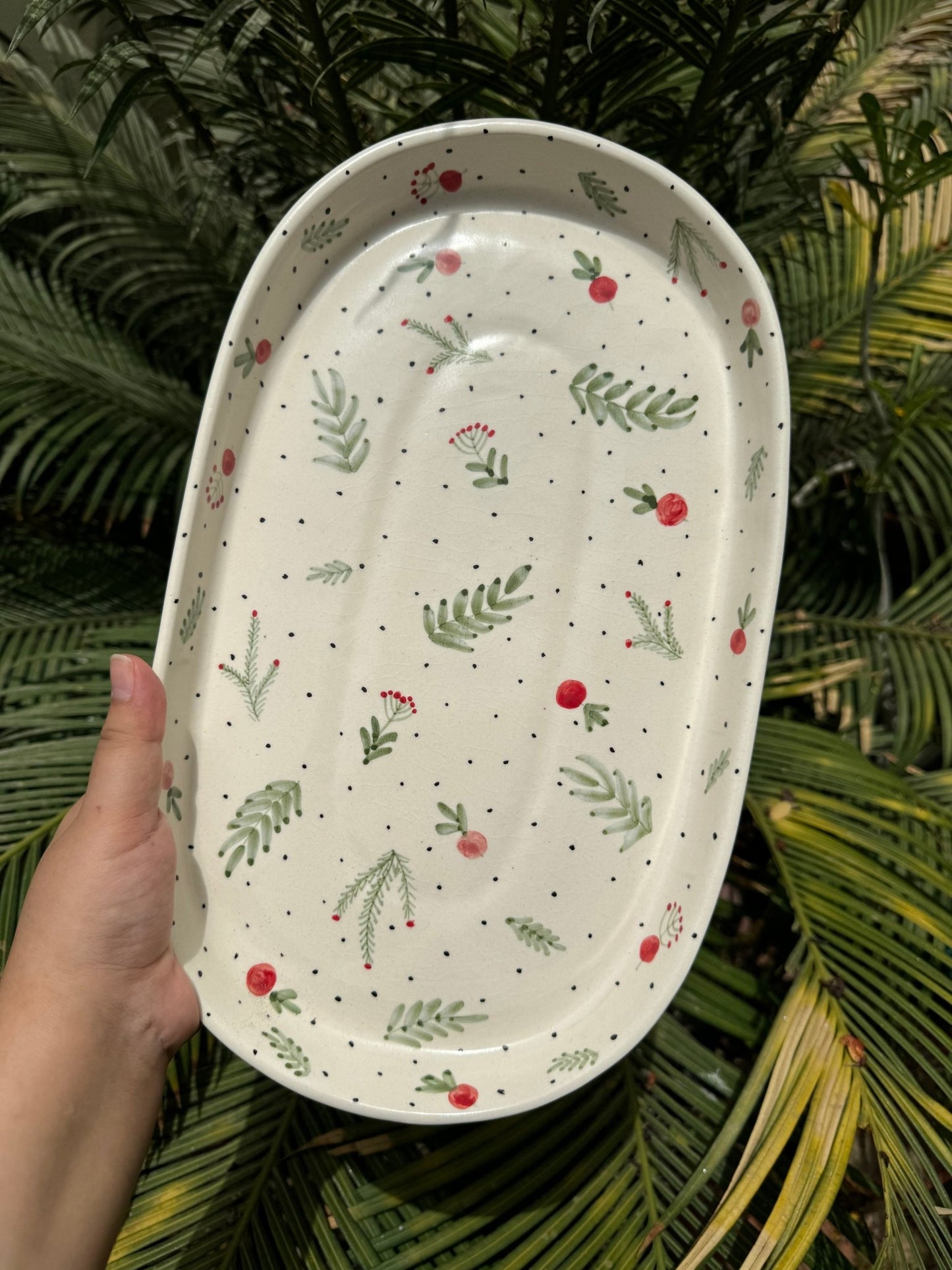 Mistletoe Platter - Platters