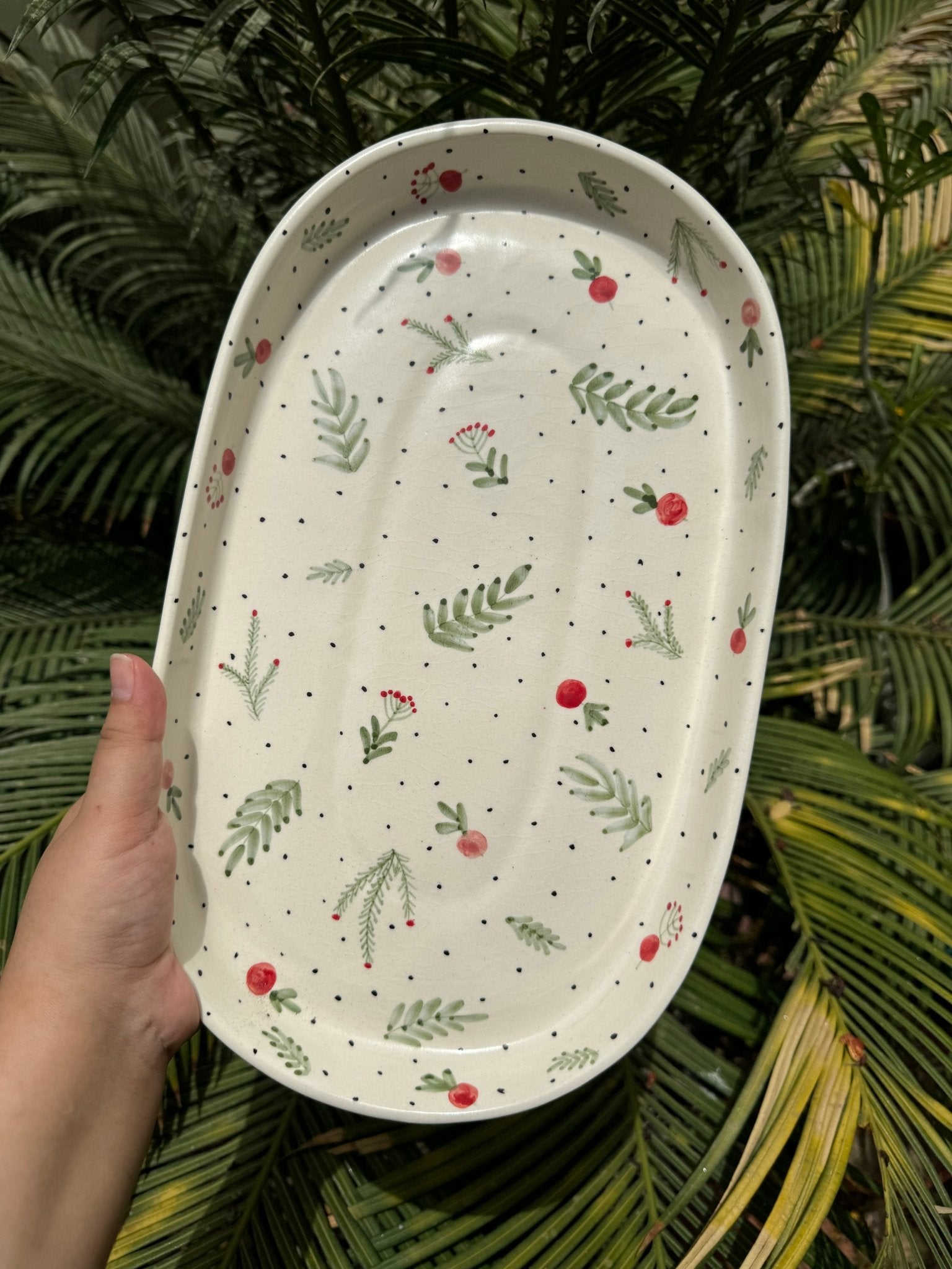 Mistletoe Platter - Platters