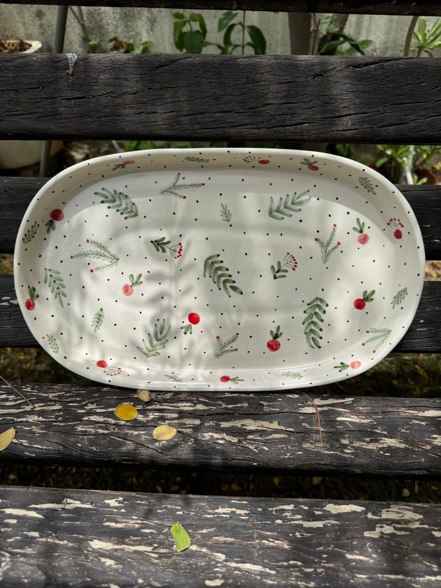 Mistletoe Platter - Platters