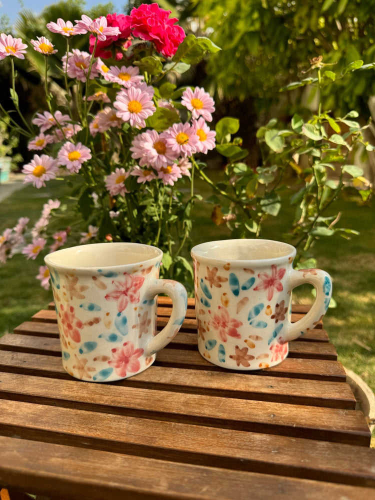Pastel Floral Mug - Mugs